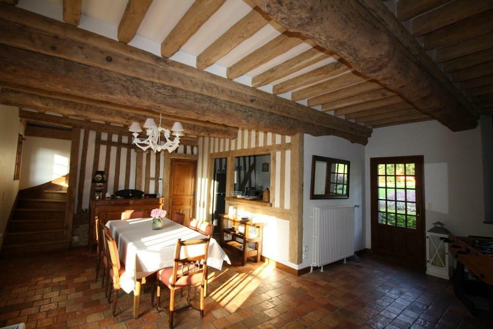 Maison Normande de Caractère A Colombages Saint-Hymer Exterior foto